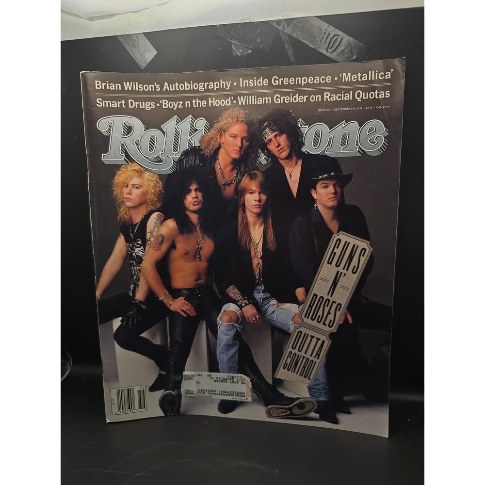 Rolling Stone Magazine Issue 612 September 5, 1991 Guns N' Roses
